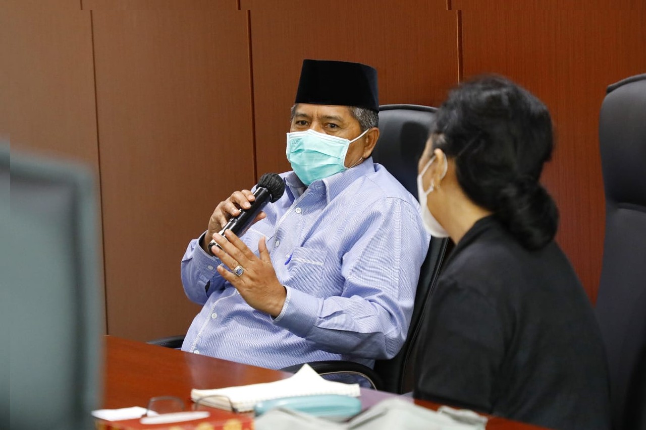 Kejar Target Pusat Terkait Persentase Pembangunan Infrastruktur, Pemkab Siak Konsultasi ke Bappenas